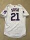 Rare Sammy Sosa Game Used Jersey Chicago Cubs 2000 Autographed Signed Loa