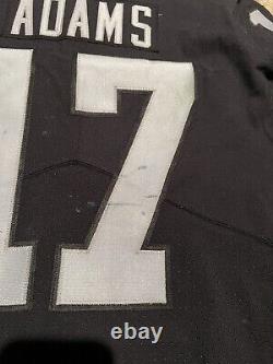 Raiders Davante Adams 2022 Game Used Worn Jersey Photomatched Signed Coa
