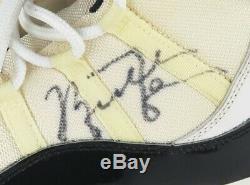 Rare95-96 Michael Jordan Game Used Worn Signed Air Jordan Concord 11 Sneakers