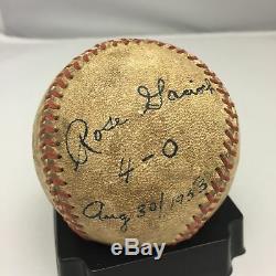 Rare 1953 Rose Gacioch Signed AAGPBL Game Used Baseball League Of Their Own Auto