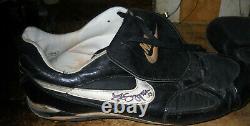 Rare Vintage Jeff Suppan Game Used Nike Cleats Signed Boston Red Sox Coa