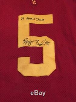 Reggie Bush Game Used USC Trojans Jersey Game Worn Jersey Heisman Signed