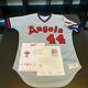 Reggie Jackson Signed Game Used 1980's California Angels Jersey With Jsa Coa