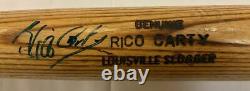 Rico Carty Signed Game Used H&b K44 (1969-72) Psa Braves 1970 Batting Champ