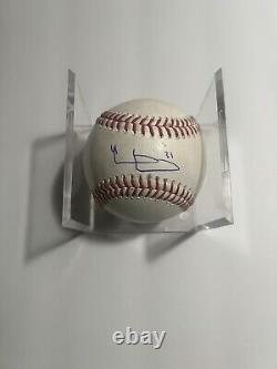 Riley Greene Autographed Game Used Baseball RBI Single MLB Hologram