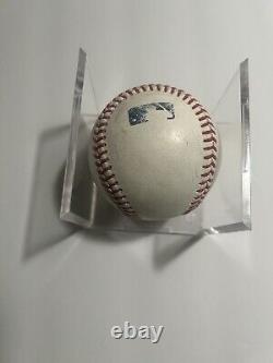 Riley Greene Autographed Game Used Baseball RBI Single MLB Hologram