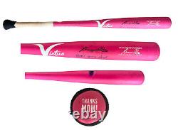 Robert Hassell III Signed + Game Used Uncracked 2021 Mothers Day Bat