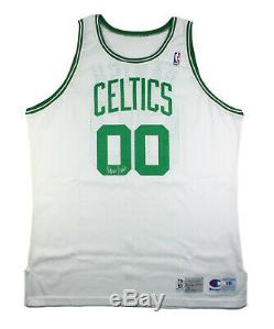 Robert Parish The Chief 1992-1993 Boston Celtics Signed Game Used Worn Jersey