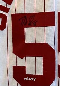 Robert Stephenson Autographed Signed Game Used TBTC 2019 Cincinnati Reds Jersey