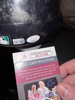 Robinson Cano Signed Seattle Mariners Game Used Helmet Signed MLB JSA READ