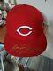 Ryan Ludwick 2012 Game Used Playoff Hat Signed With Coa Auto