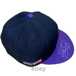 Ryan Mcmahon Colorado Rockies Signed / Autographed Game Used Hat Mlb Holo Nice