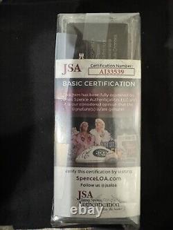 SCOTTIE PIPPEN SIGNED GAME USED FLOOR BOARD JSA COA. Rare