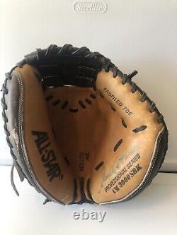 Sandy Alomar Jr Cleveland Indians Signed Game Used Catchers All-Star Glove COA