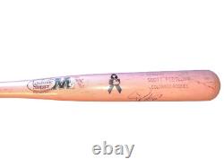 Scott Podsednik Game Used Signed 2008 Mother's Day Pink Bat Colorado Rockies MLB