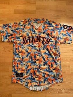 Sean Hjelle San Jose Giants Game Used Autographed Signed Jersey SF San Francisco