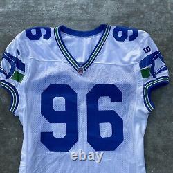 Seattle Seahawks 1993 Cortez Kennedy HOF'12 Game Worn/Used Signed Jersey Wilson