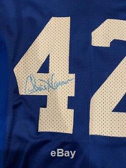 Seattle Seahawks Chris Warren autographed Game Used/Worn Jersey