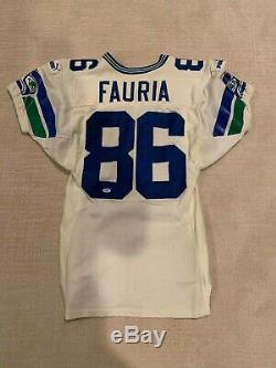 Seattle Seahawks Christian Fauria autographed Game Used/Worn Jersey