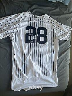 See Description Corey Kluber Yankees Autographed Game-Used Jersey 5/8/21