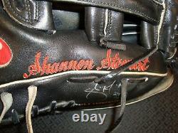 Shannon Stewart Game Used & Signed Rawlings Baseball Glove Blue Jays Twins