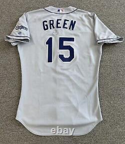 Shawn Green Los Angeles Dodgers Game Used Worn Jersey 2001 Signed