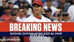 Shohei Ohtani Signed Game Used Baseball 5/16/21 Hr 59 Game Mvp Year Psa/dna