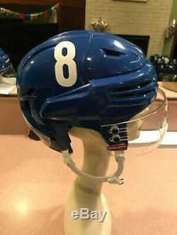 Signed Cale Makar #8 2020 Colorado Avalanche Game Used Stadium Series Helmet