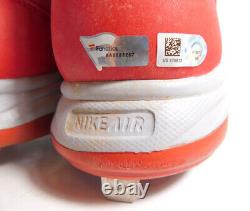 Signed Dexter Fowler Game-Used Nike Air Jordan Cleats 2020 Season COA Size 13