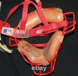 Signed Game-used Philadelphia Phillies Darren Daulton Catchers Mask Jsa Coa Auto