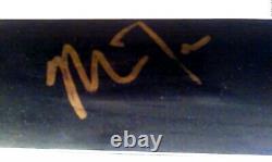 Signed Mike Trout Game Used 2010 Cracked Bat, Rancho Cucamonga Quakes, C. O. A