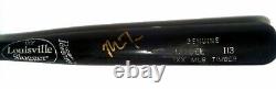 Signed Mike Trout Game Used 2010 Cracked Bat, Rancho Cucamonga Quakes, C. O. A