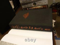 Signed Subterranean Press A Feast for Crows George R. R. Martin Game of Thrones