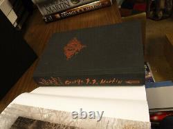Signed Subterranean Press A Feast for Crows George R. R. Martin Game of Thrones