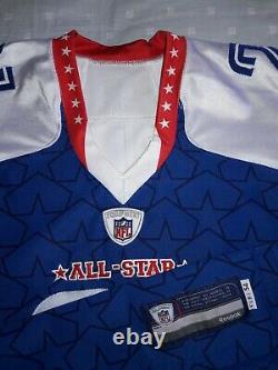 Size 54 Reebok 2010 NFL Pro Bowl #21 Antrel Rolle Game Issued Jersey Signed