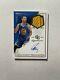 Stephen Curry 2013-14 Panini National Treasures Nba Game Gear Patch Auto /25