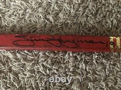 Steve Yzerman Game Used Autographed Titan Turbo Hockey Stick Detroit Red Wings
