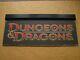 Tsr Dungeons Dragons Neon Store Sign Gold Promotion
