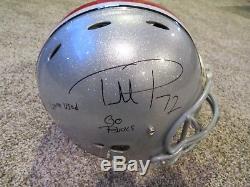 Terrelle Pryor Ohio State Buckeyes Game Used Uniform Helmet Jersey autographed