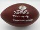 Terry Mclaurin Signed Washington Commanders Game Used Football Vs Colts 10-30-22