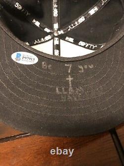 Tim Anderson Signed & Game Used Hat Beckett COA 2 Home Run GAME 5/5/18 RARE