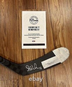 Tim Stützle Autographed Game Used Stick COA Ottawa Senators WOW