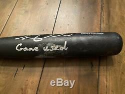 Tim Tebow Game Used CRACKED SIGNED RAWLINGS Bat New York Mets TEBOW COA