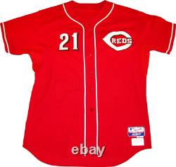 Todd Frazier 2013 Game Used Autographed Game Used 2013 Cincinnati Reds Jersey