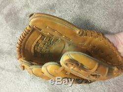 Tom Glavine Braves Mets signed game used Mizuno baseball glove autograph PSA