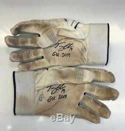 Tommy Edman Signed 2019 Game Used Louisville Batting Gloves St. Louis Cardinals