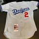 Tommy Lasorda Signed 1998 Game Used Los Angeles Dodgers Jersey Jsa & Miedema Coa