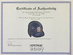 Tony Gwynn Signed Game Used 1998 San Diego Padres Batting Helmet PSA/DNA LOA