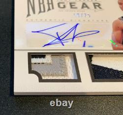 Tony Parker 2012-13 National Treasures Nba Gear Game-worn Patch Auto /25 Spurs
