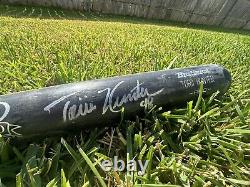 Torii Hunter autograph signed Game-Used Bat